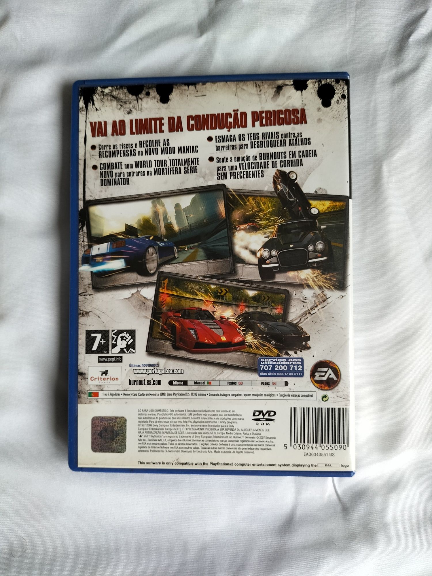 Burnout Dominator Ps2