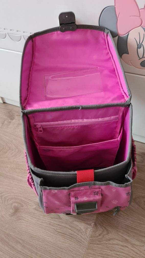 Hama tornister/plecak Pink Dog + piórnik gratis dla dziewczynki OKAZJA