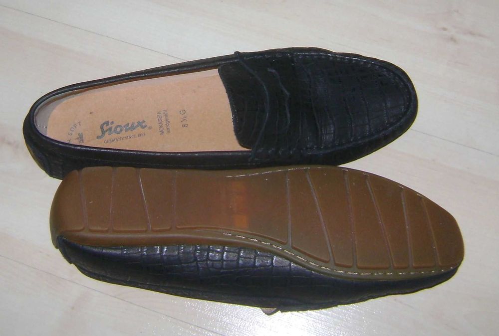 Sioux skóra natural. damskie komfortowe mokasyny super soft ecco r. 43