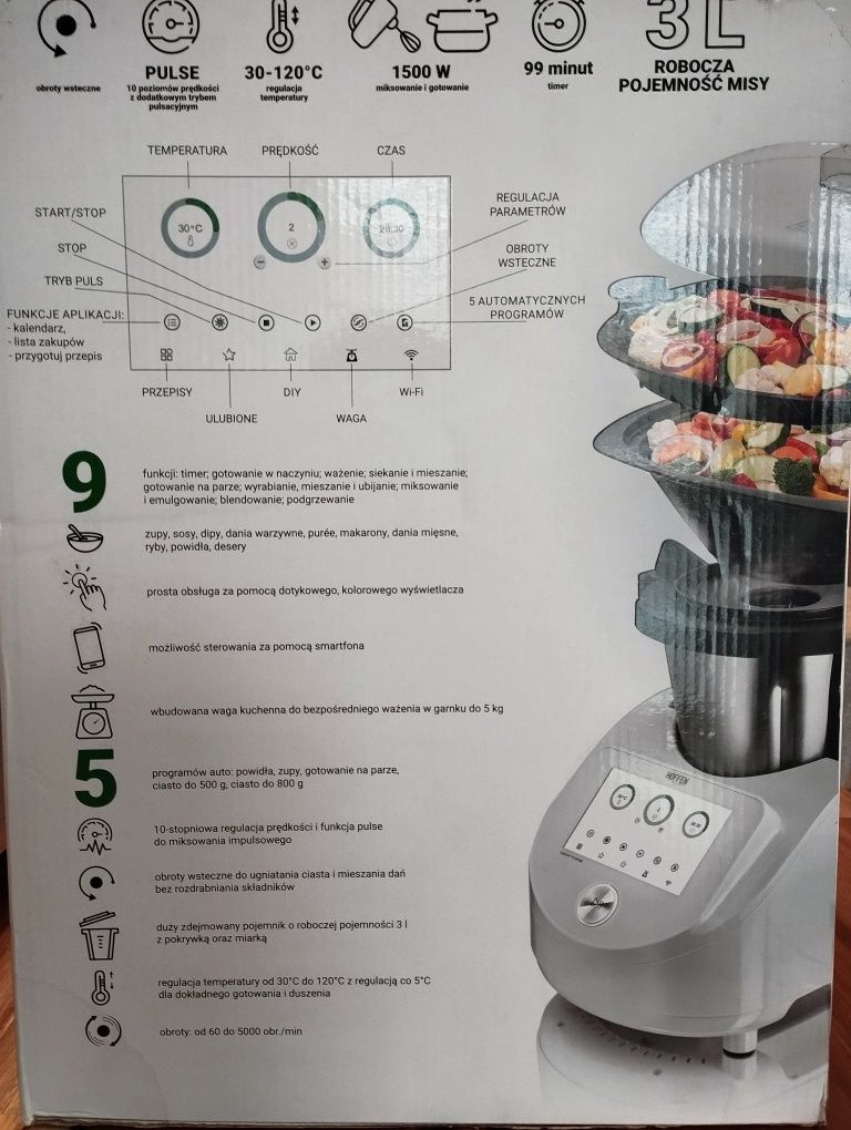 Hoffen wielofunkcyjny robot kuchenny (odpowiednik termomix termomixy)