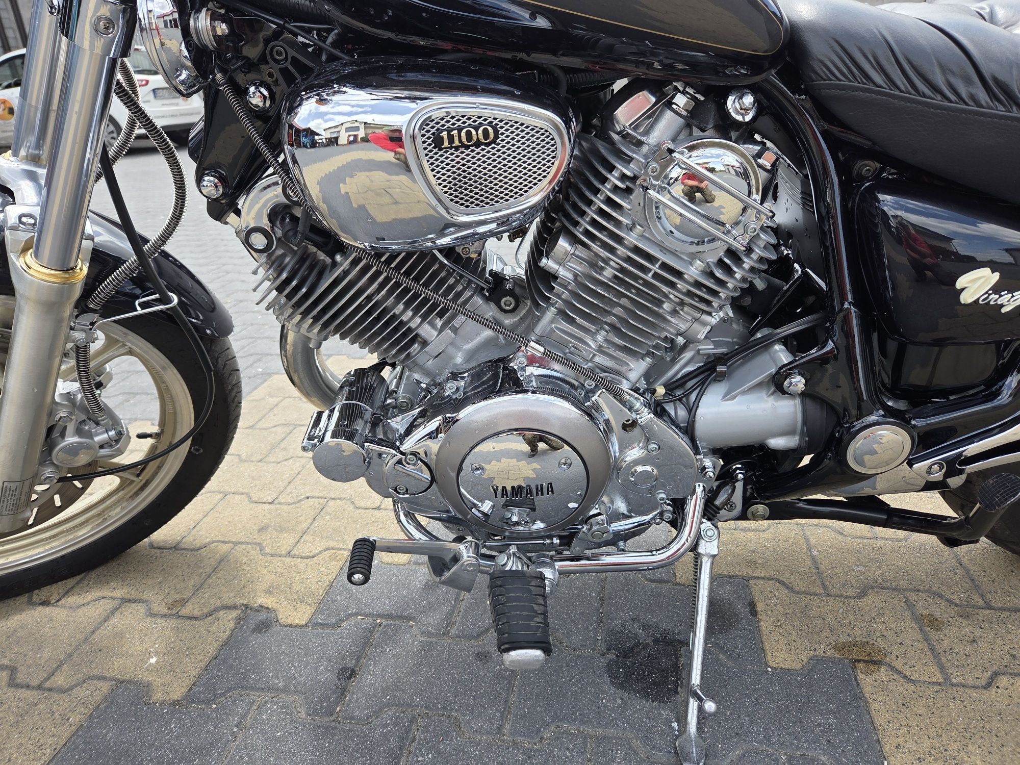 Motor Yamaha Virago 1100 przebieg 1400km