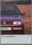 Prospekt Volkswagen Vento rok 1992