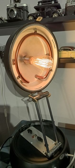 Lampa stojąca Edison,retro,loft,industrialna,vintage,rękodzieło
