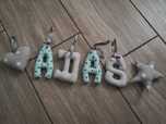 Napis handmade "Adaś"