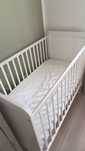 Łóżeczko niemowlęce woodies country cot 120x60