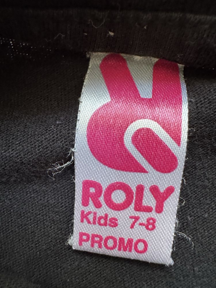 Koszulka Converse All Star czarna 100% bawełna | Roly Kids 7-8 lat