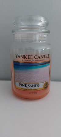 Duża świeca yankee candle świeczka pink sands 623g.