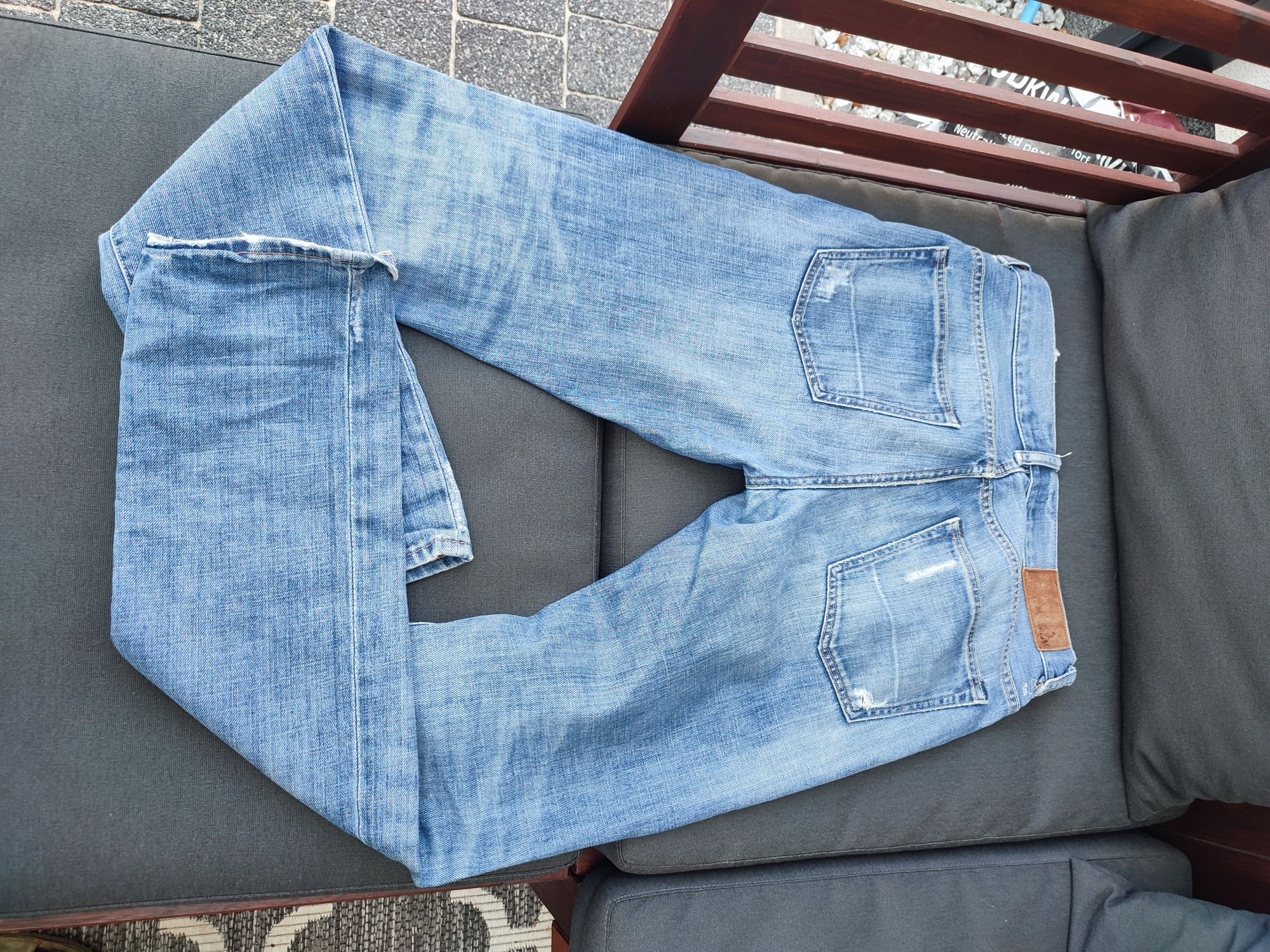 Spodnie jeansowe H&M HM 170