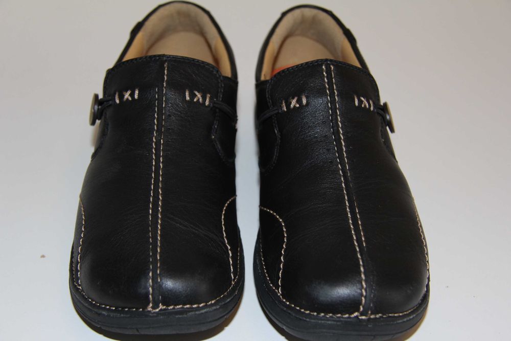 Кожаные,туфли,слипоны,мокасины"Clarks" 6/40/26см.