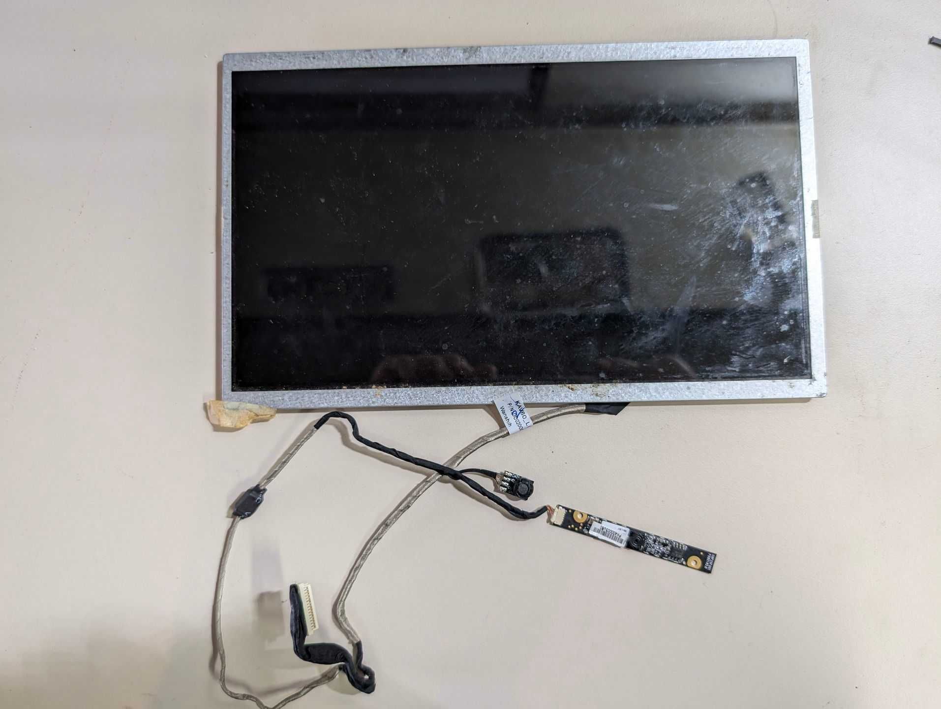 Ecrã LCD, B101EW02 V.1 V.0, 1280x720