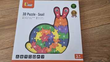 3d puzzle snail stan idealny