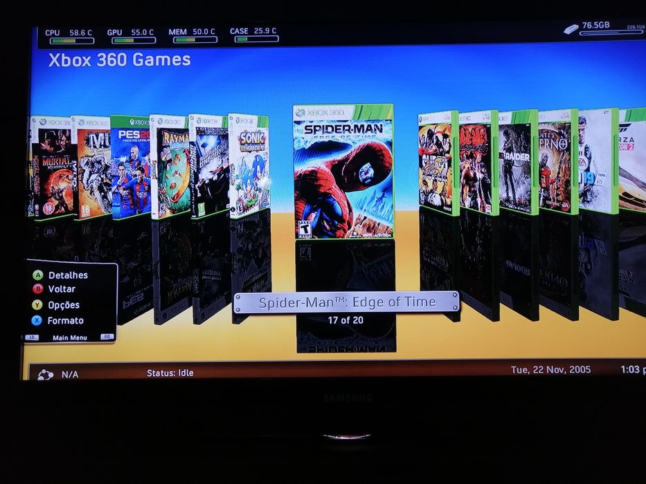 Xbox 360 slim com RGH 3