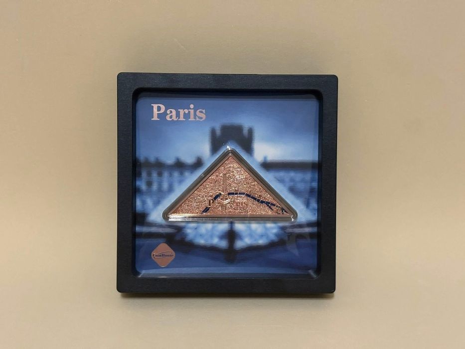 Samoa - 0.20€ - Museu do Louvre - Paris 2024 moeda proof