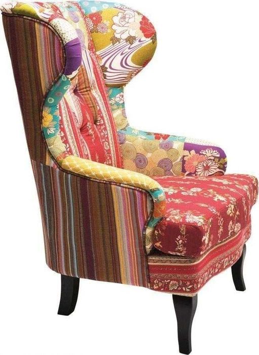 Kare Design fotel Wing Patchwork powystawowy