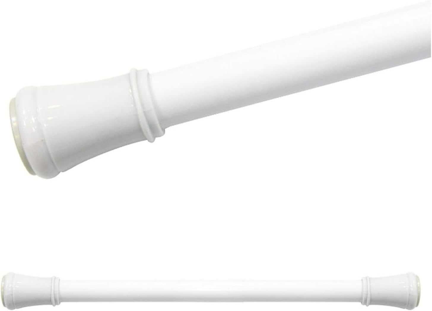 Karnisz teleskopowy 170–260 cm bez wiercenia, biały 16 mm