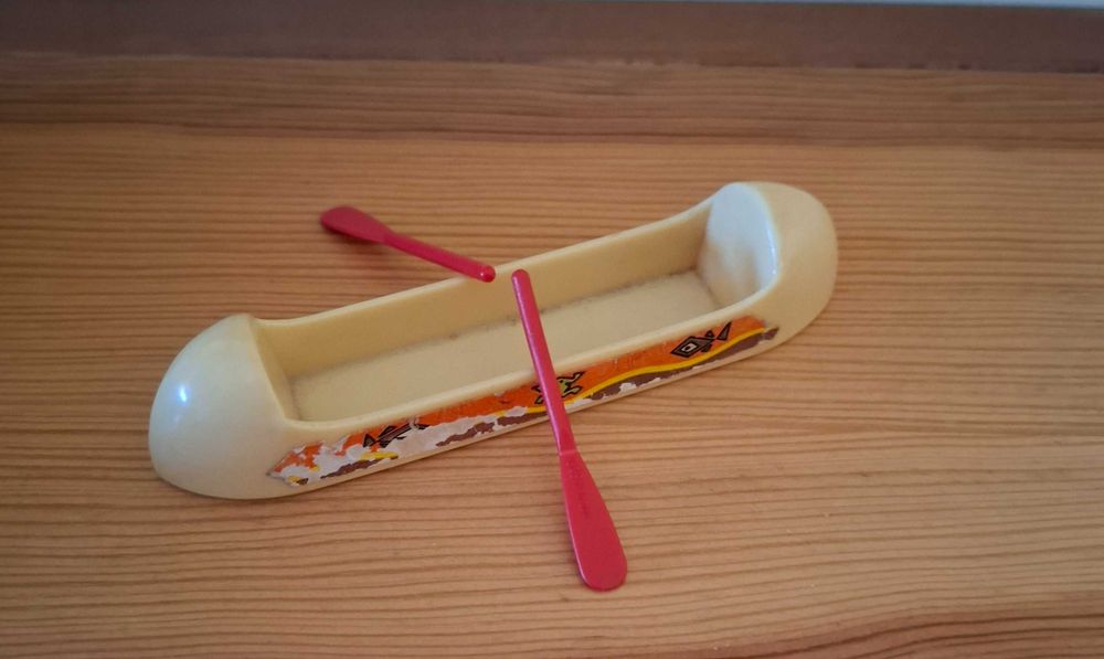 Playmobil - Canoas com Remos ( Três )