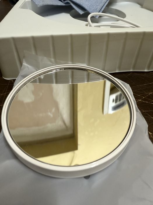 Piękne, podróżne, podświetlane lustro do makijażu LED, 3 tryby