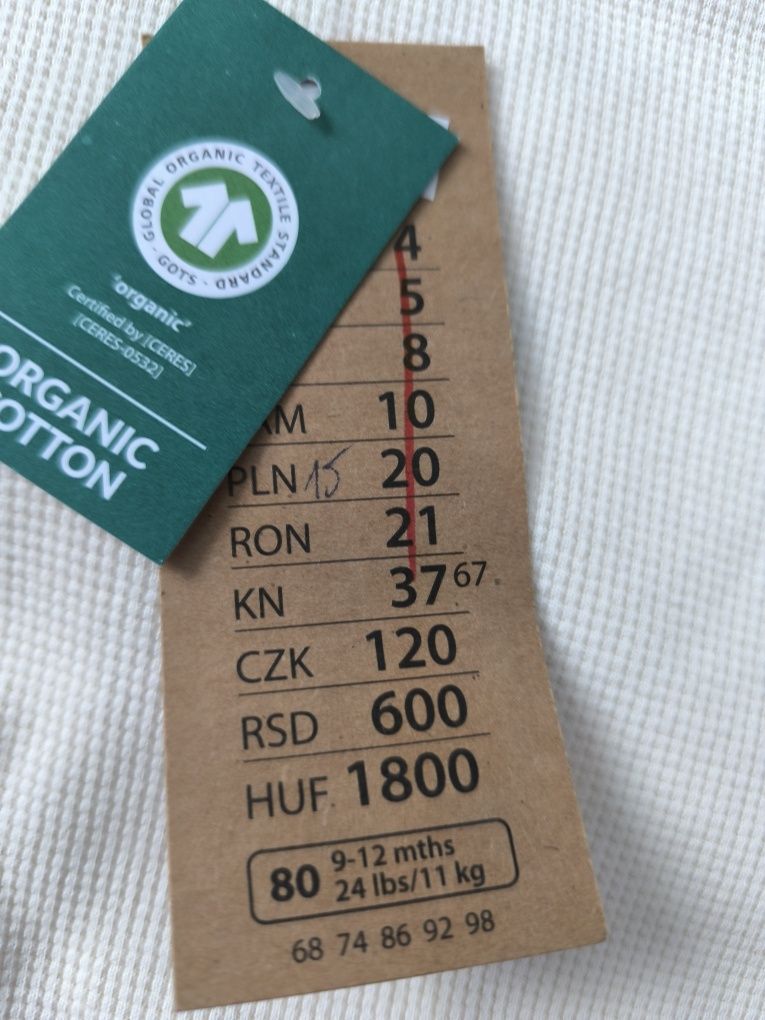 Nowa bluza niemowlęca