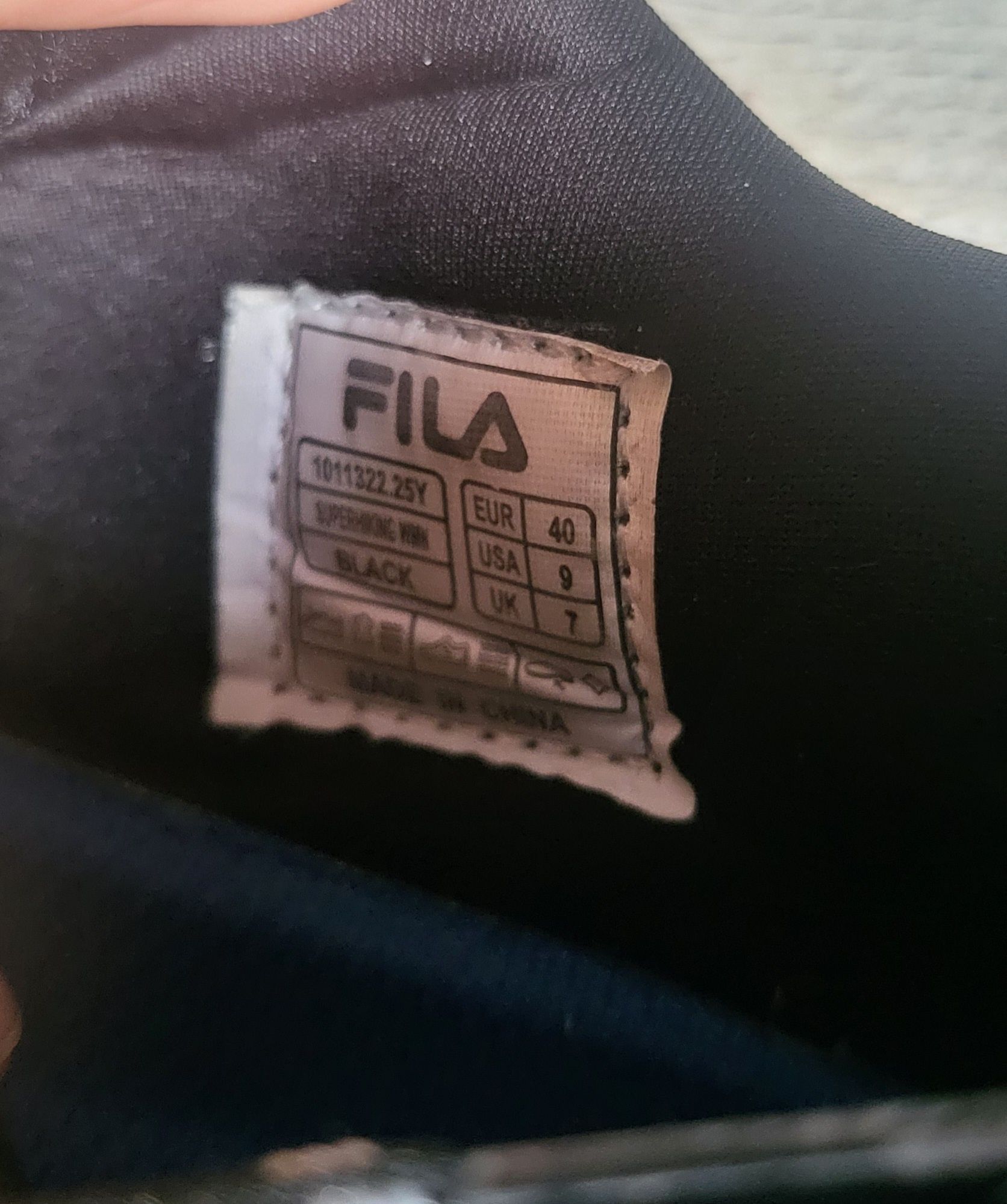 Buty sneakersy Fila 39