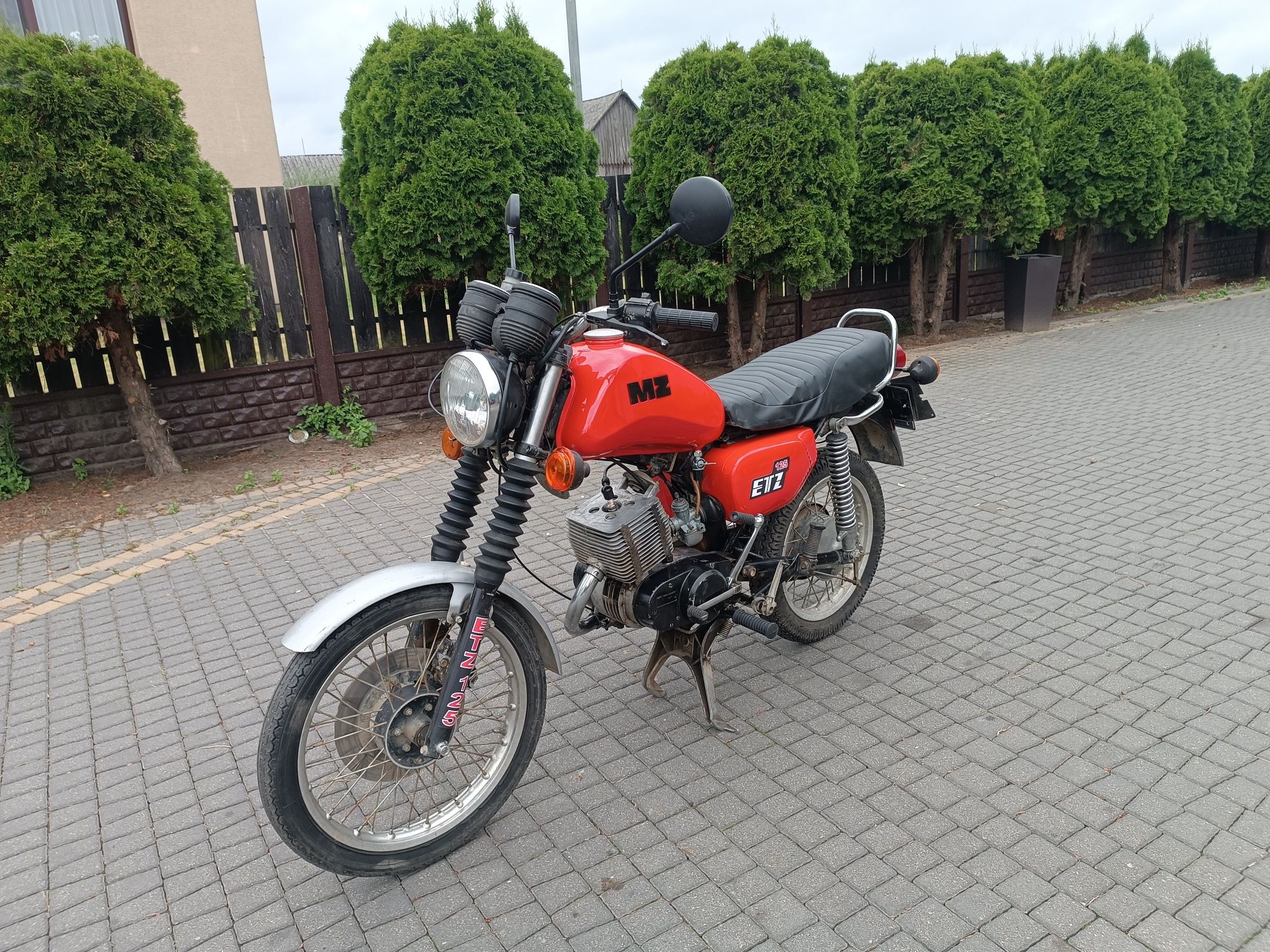 MZ etz 125 zamiana zamienię motocykl quad cross prl auto bus