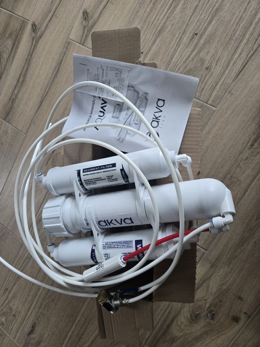 Akwarium Filtr wody RO z zaworkiem