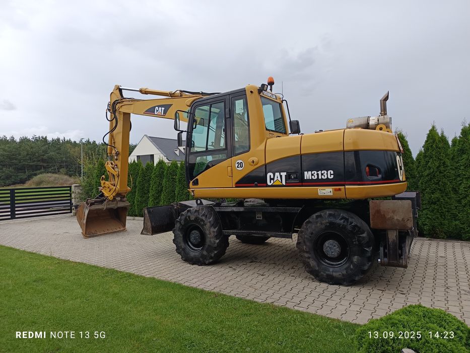 Koparka kołowa CAT 313C