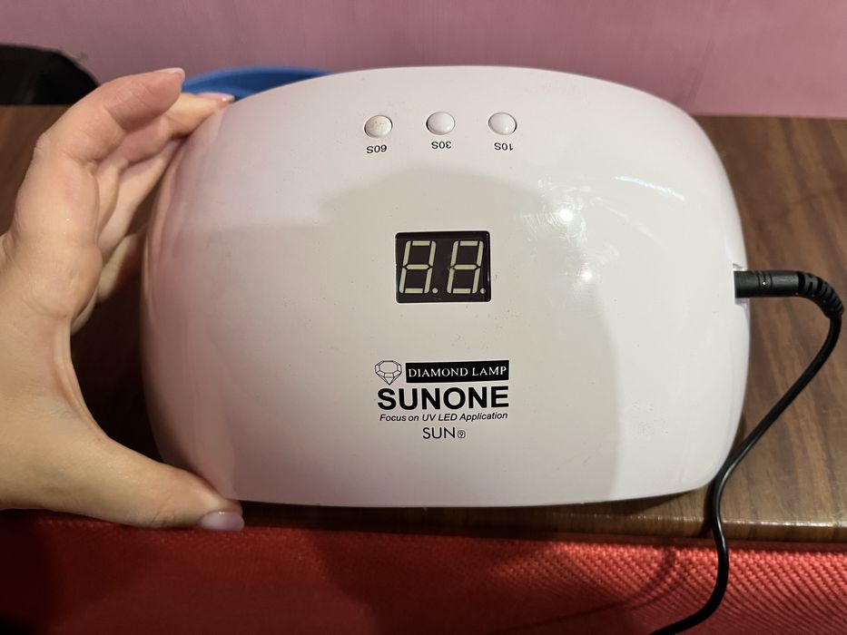 Лампа для манікюру uv/led sun one white 36w