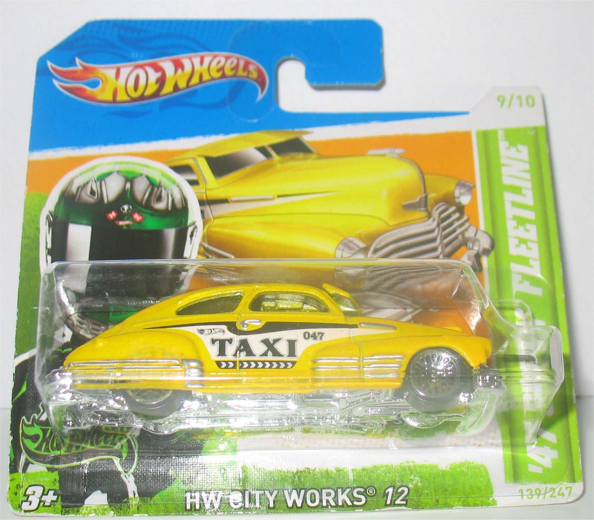 Hot Wheels - 47 Chevy Fleetline Taxi (2012)