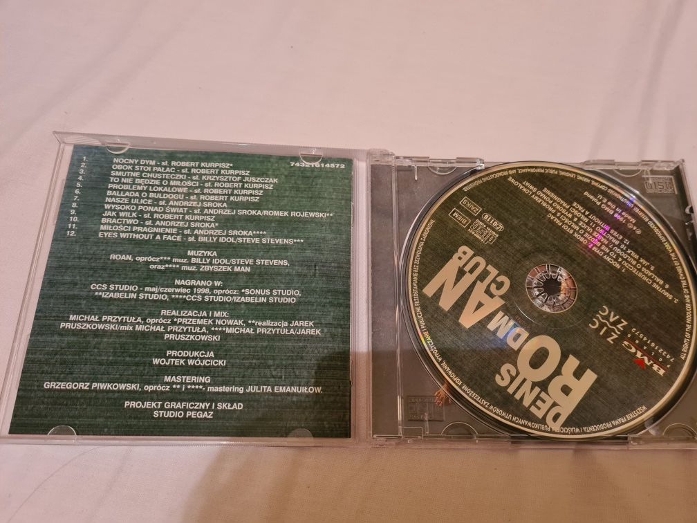 Denis Rodman Club Roan Zic Zac wydanie 1 specjalne  Plyta cd