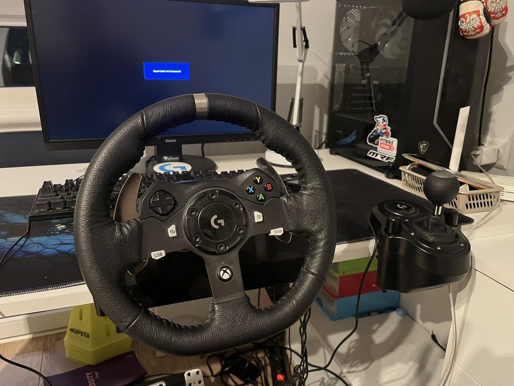 kierownica logitech g920 plus shifter