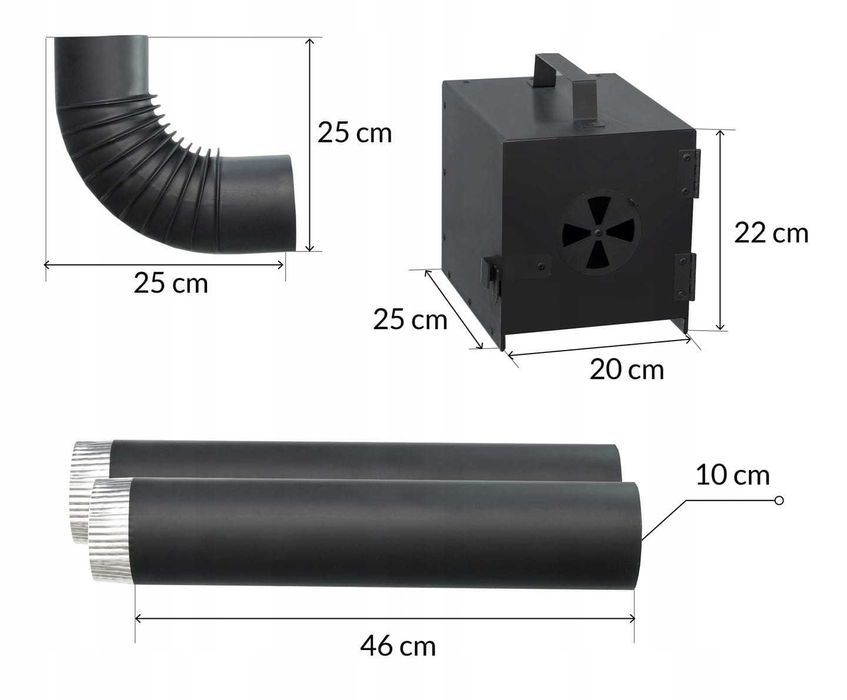 Wędzarnia Ogrodowa Domowa Drewniana Zestaw Palenisko Met. Dach Wędzok