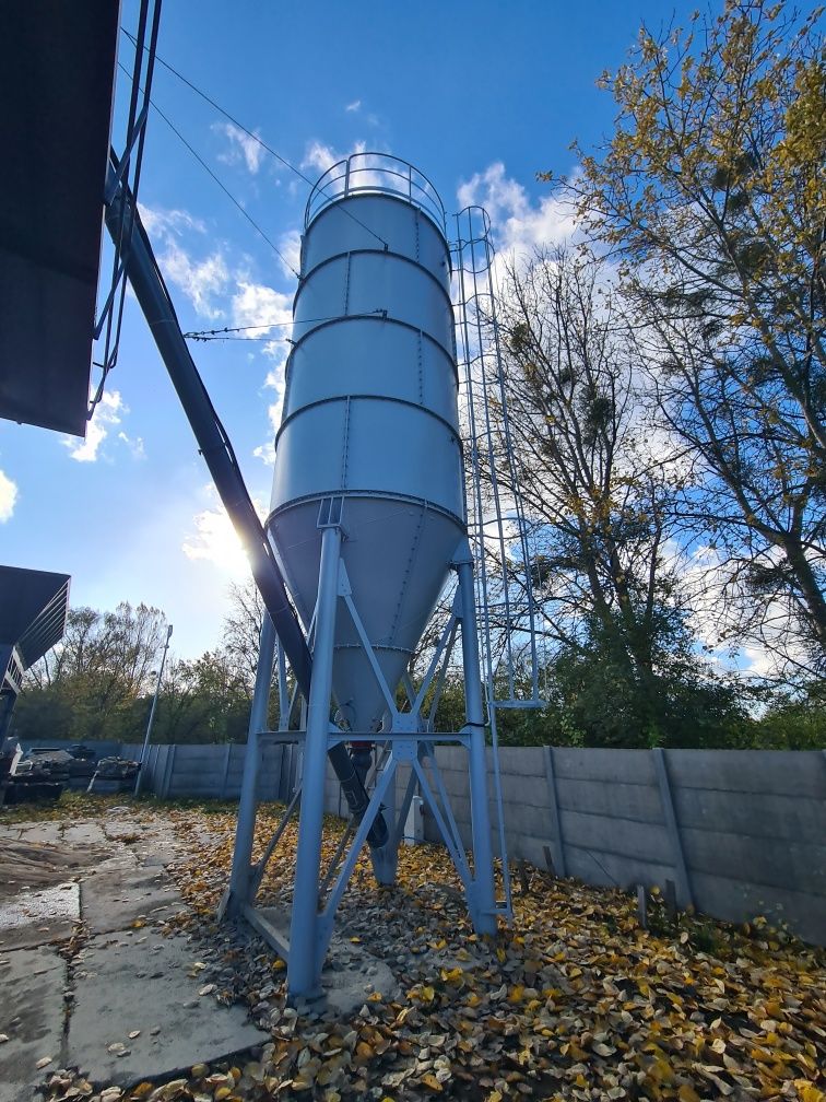 Powertec Nowy mobilny węzeł betoniarski 60m3/h poj. Mieszarki 1,5m3