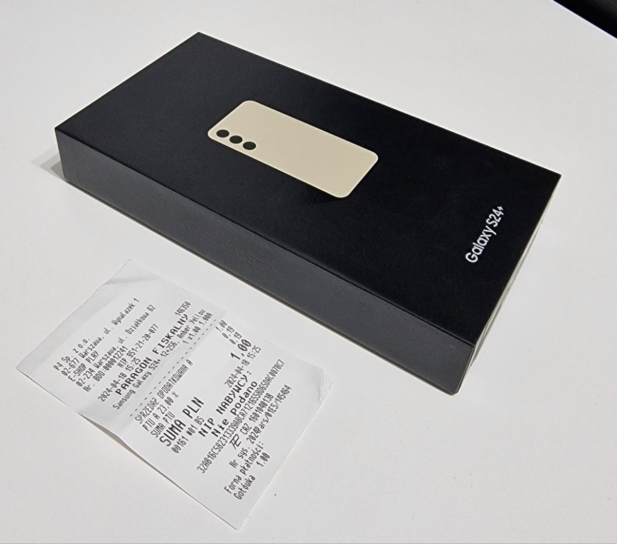 Fabrycznie Nowy Samsung S24+ 12/256GB Gwarancja