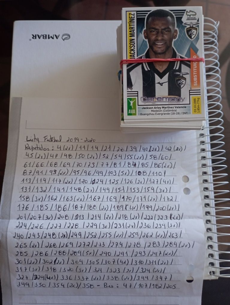 Coleções Cromos Variadas