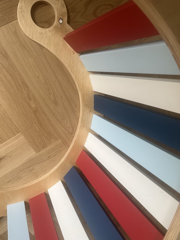BUJAK MONTESSORI Bujak Drewniany Do balansowania i wspianaczki
