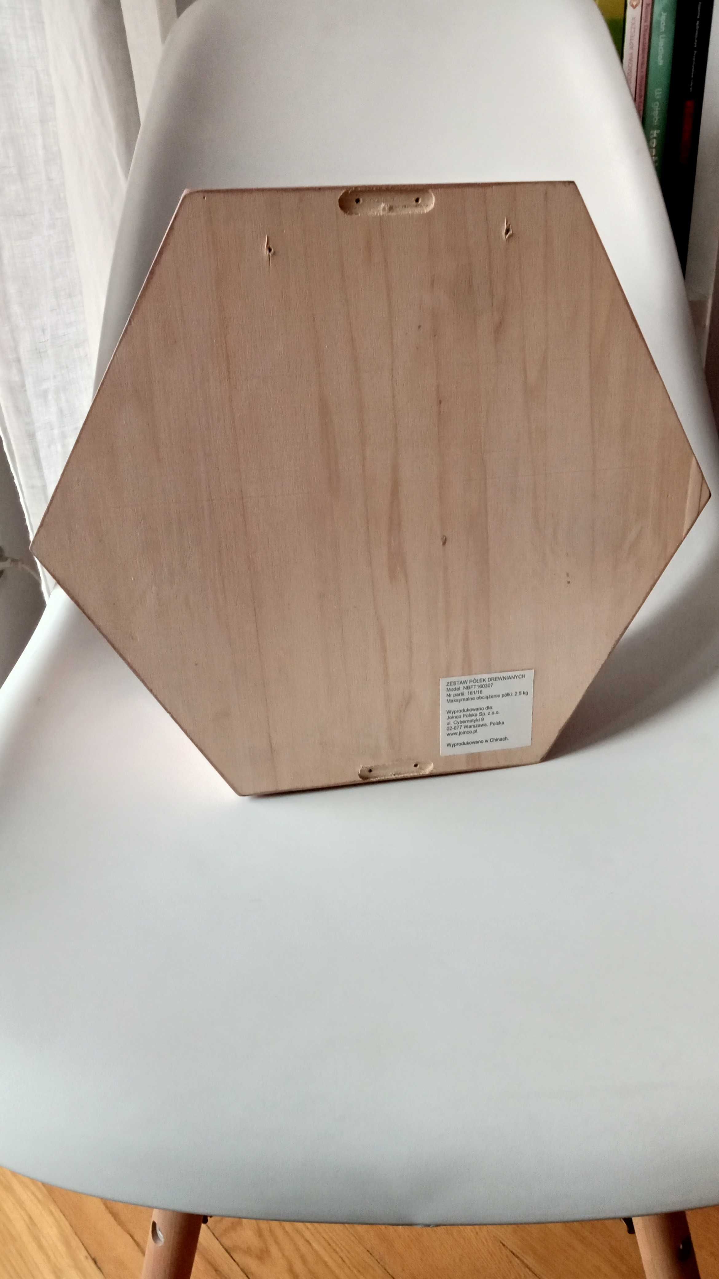 heksagon plaster miodu drewno
