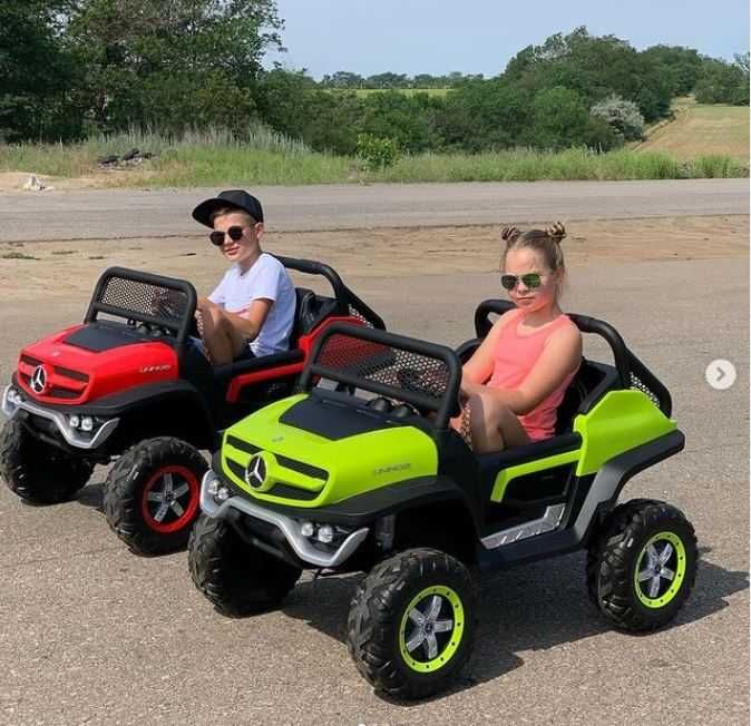 Mercedes UNIMOG Duże auto BUGGY 4x4 na akumulator samochodzik