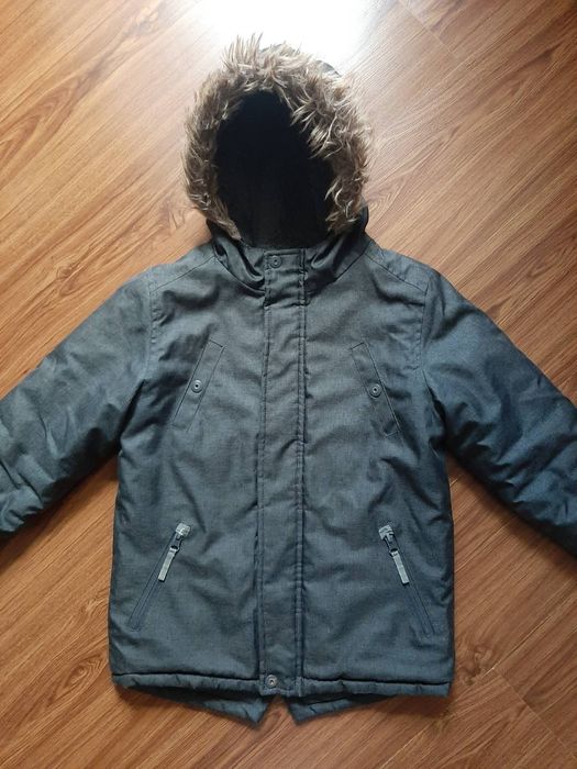Зимова куртка для хлопчика. Куртка парка, 110-116, 116-122