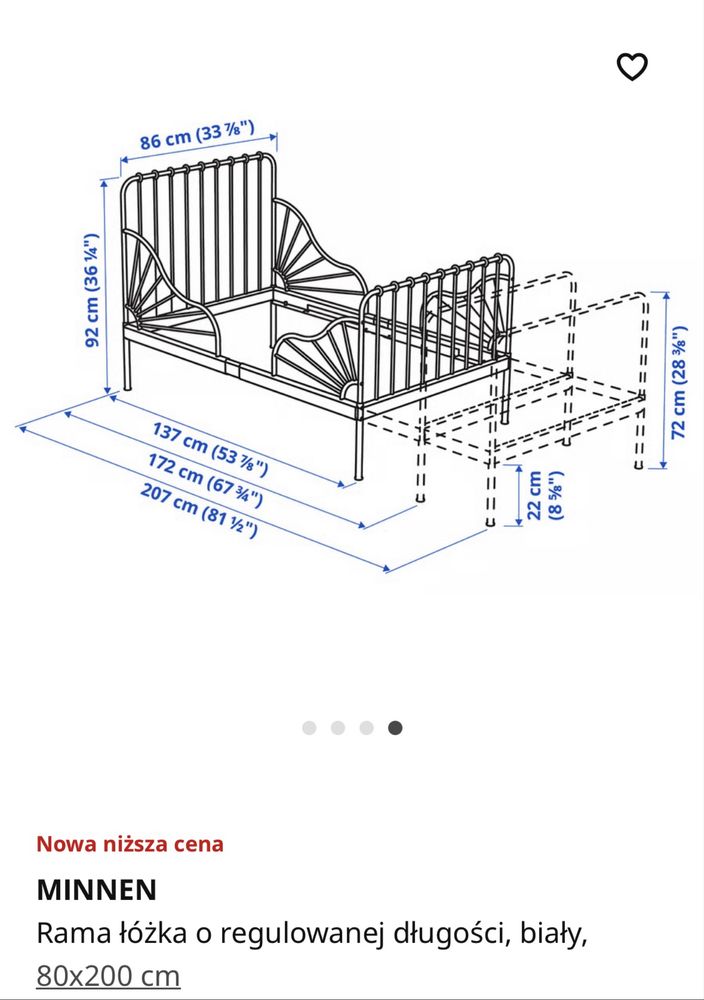 Łóżko rosnące razem z dzieckiem