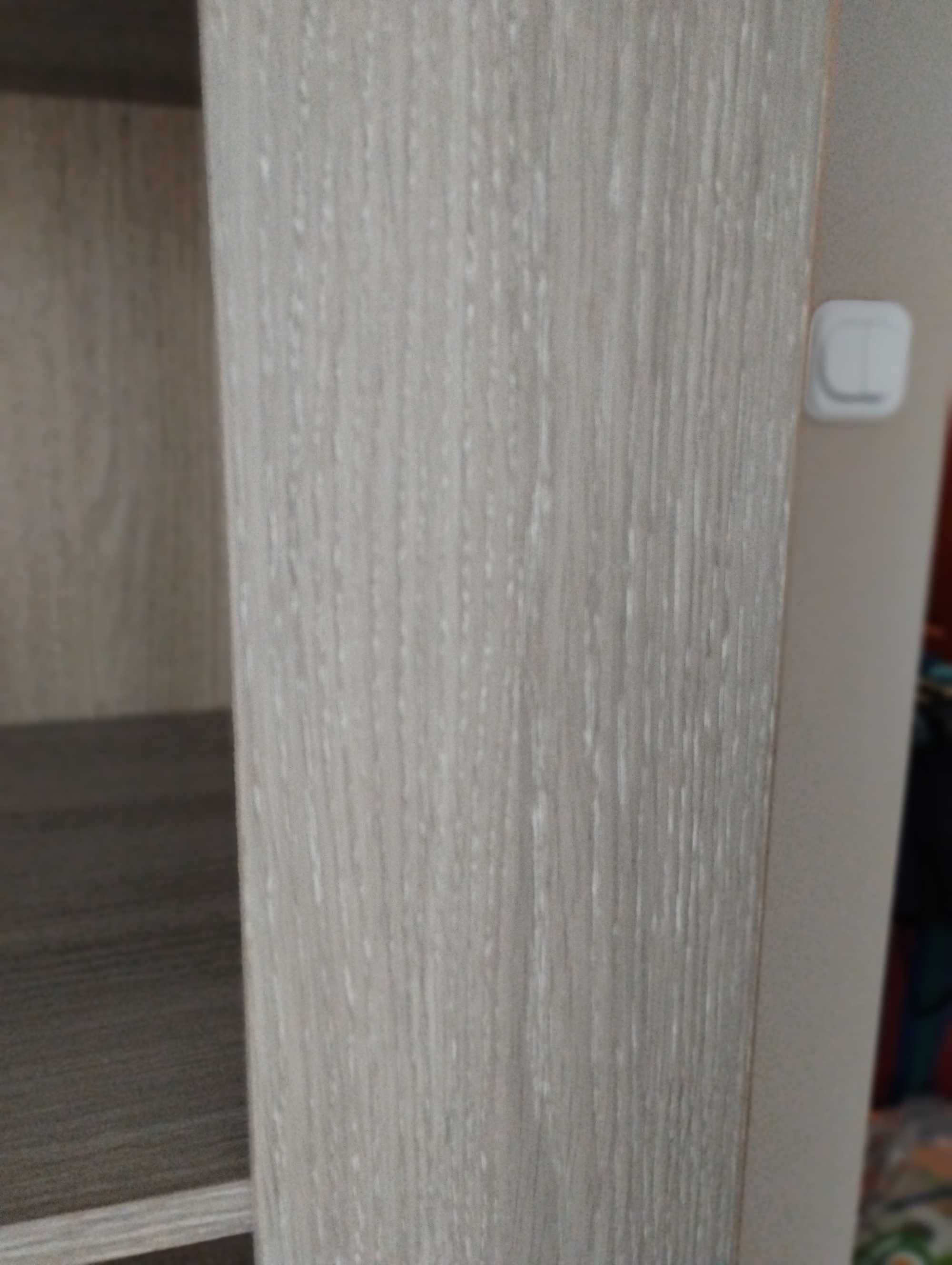 regał z półkami wnękami na książki szafka dąb latte Wójcik