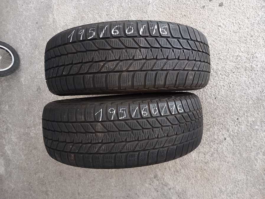 4 pneus 195/60R16 seminovos