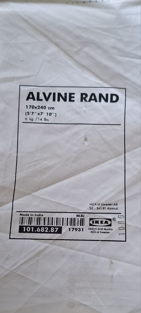 Tapete lã ikea  alvine rand