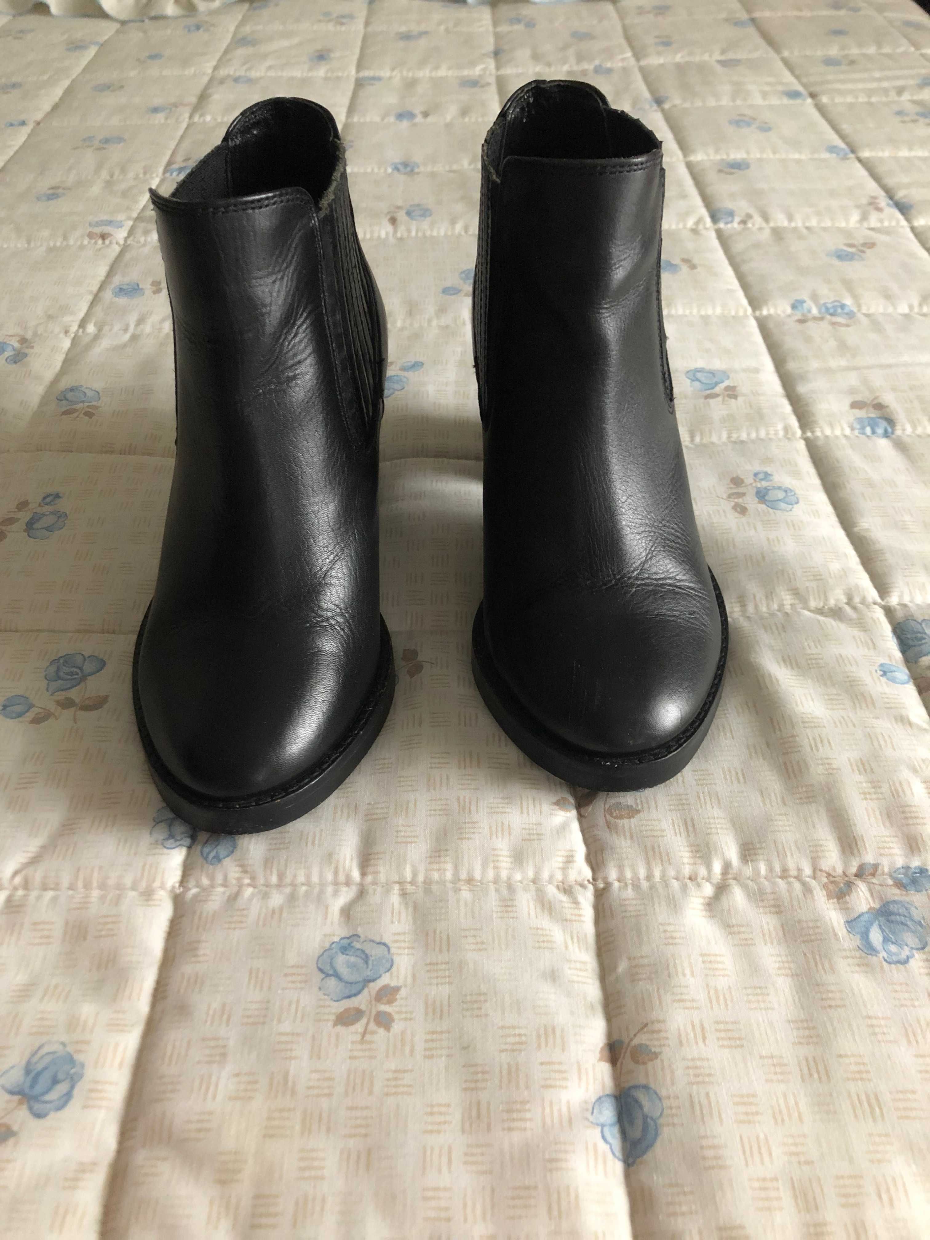 Botas pele Asos 36