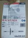 Koelner kołki do styropianu 10 x 220