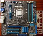 Asus P7H55M PRO (1156) + Xeon X3450 (2.66ghz 4/8) (I7-860 аналог)