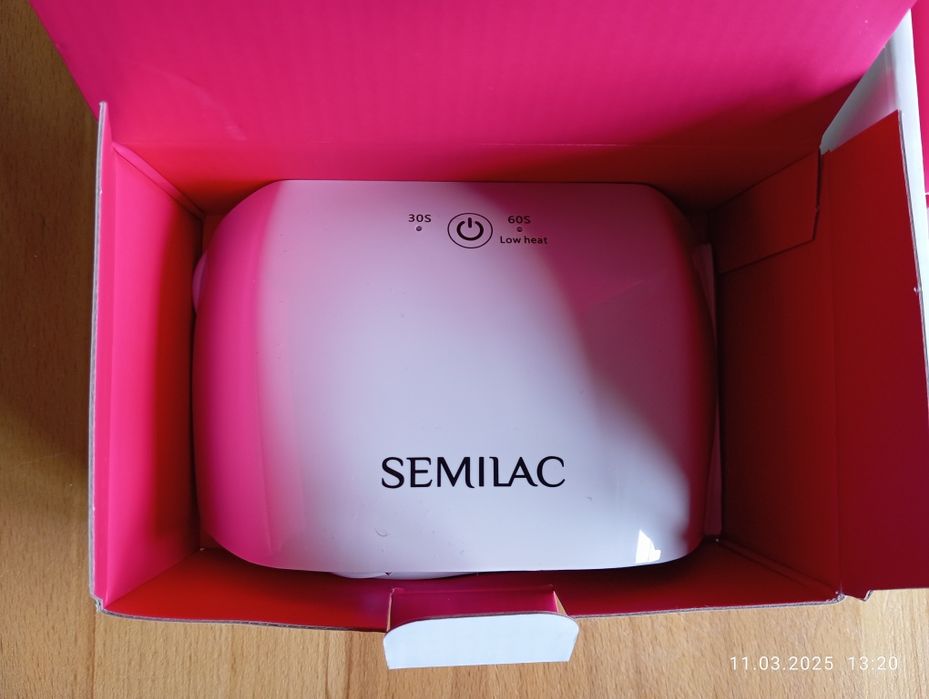 Zestaw do stylizacji paznokci Semilac One Step Hybrid + lampa UV