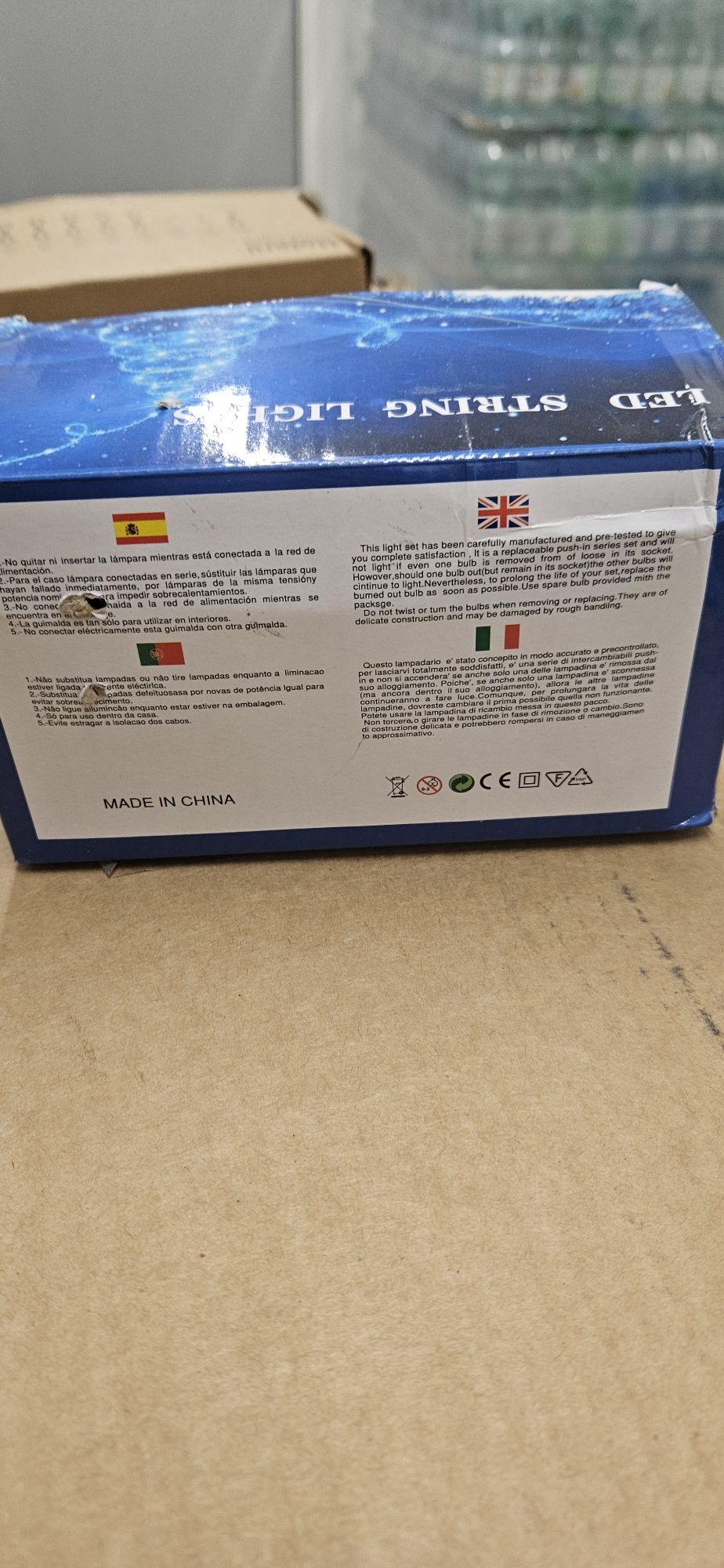 Oświetlenie led gwiazdki świąteczne