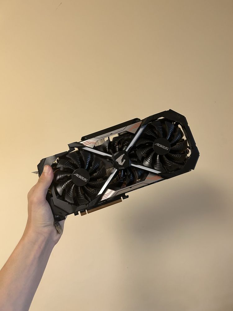 Gtx 1080 TI 11GB Gddr5X Aorys Відеокарта не робоча