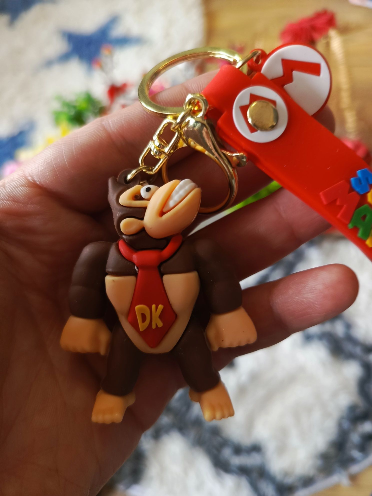 Duży goryl breloczek brelok super Mario