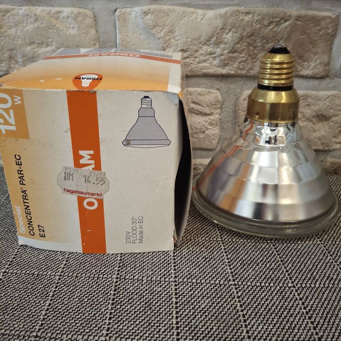 3 żarówki kierunkowego oświetlenia Osram, Philips, Radium